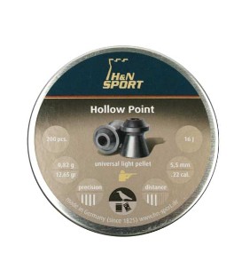 BALINES H&N HOLLOW POINT C/5.5 CAJA DE 200