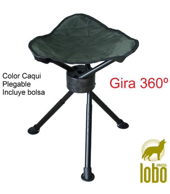 SILLA TRIPODE GIRATORIO 360