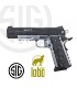 PISTOLA SIG SAUER MAX MICHEL CO2 C/4.5 BBS ACERO