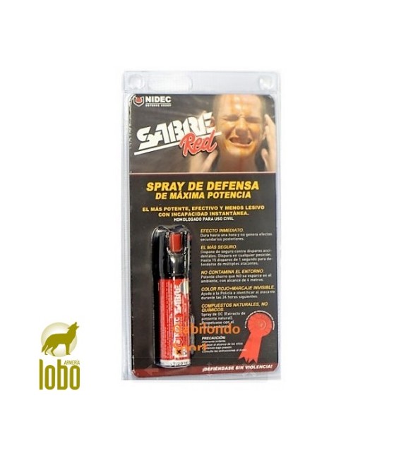 SPRAY DE DEFENSA PERSONAL SABRE RED GEL