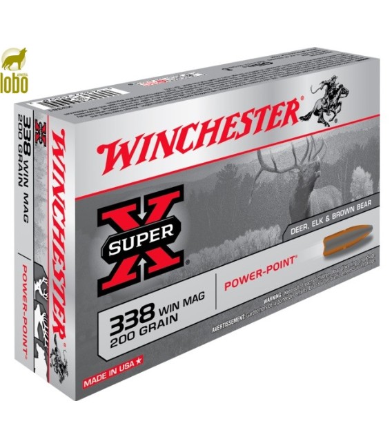 WINCHESTER 338 POWER POINT 200G