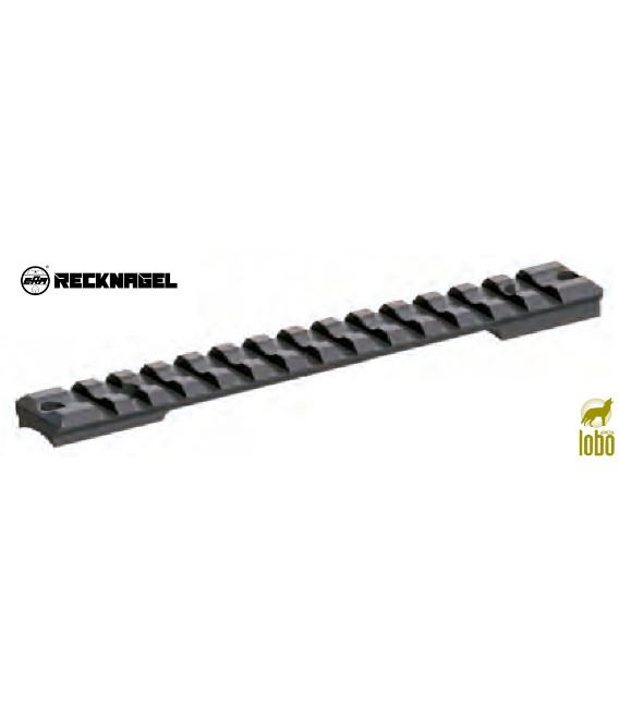 CARRIL RECKNAGEL PARA HAENEL JAGER 10 (ab Nr./to from no. JX-000921) ALUMINIO