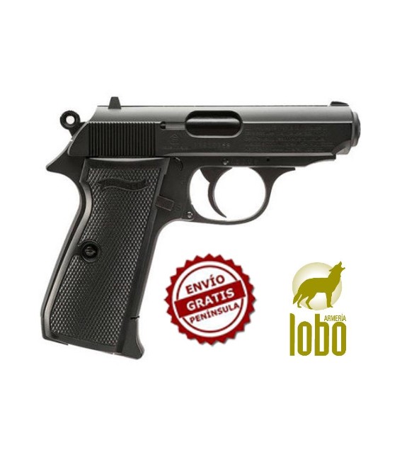 PISTOLA WALTHER PPK/S BLACK CO2 C/4.5