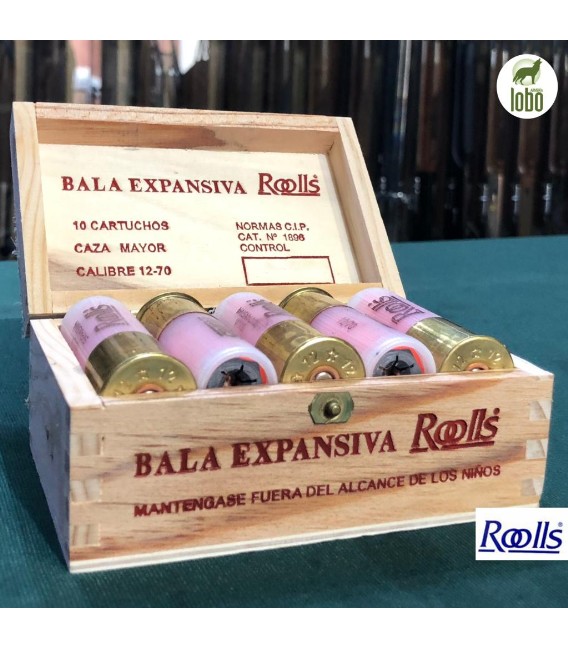 BALA ROOLLS (BALA EXPANSIVA ROOLLS C/12)