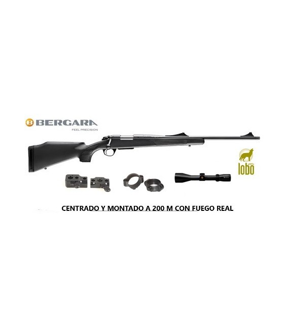 BERGARA B14 SPORTER C/270-3006-7MM RM+ MONTURAS DESMONTABLES LEUPOLD + VISOR NIKKO STIRLING 2,5-10X50+ REGALO FUNDA