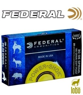 FEDERAL SOFT POINT CAL/30-06 180 GRS