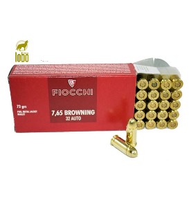 FIOCHI 7,65 BROWNING 32 AUTO (CAJAS DE 50)