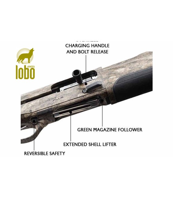 BERETTA A400 XTREME PLUS AQUATECH SHIELD GRIS CAL/12 CA