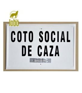 TABLILLA COTO SOCIAL DE CAZA