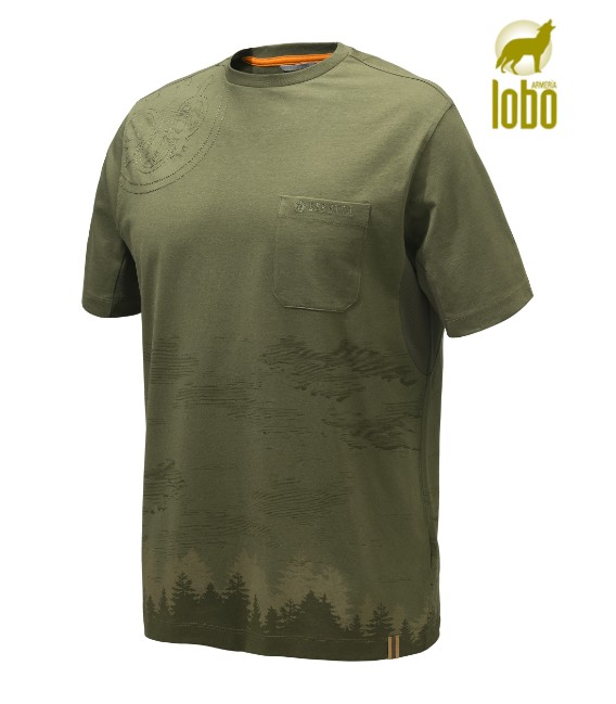 CAMISETA BERETTA VERDE OSCURO