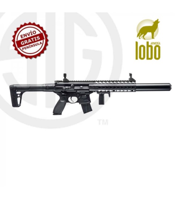 SUBFUSIL SIG SAUER MCX ASP NEGRO CAL/4,5