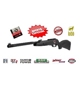 OFERTA!!! CARABINA GAMO BLACK MAXXIM IGT MACH 1 + 1 CAJA DE BALINES + 25 DIANAS 