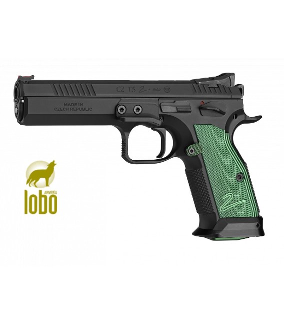 PISTOLA CZ TS 2 RANCING GREEN CAL/9X19 (CONSULTAR PRECIO)