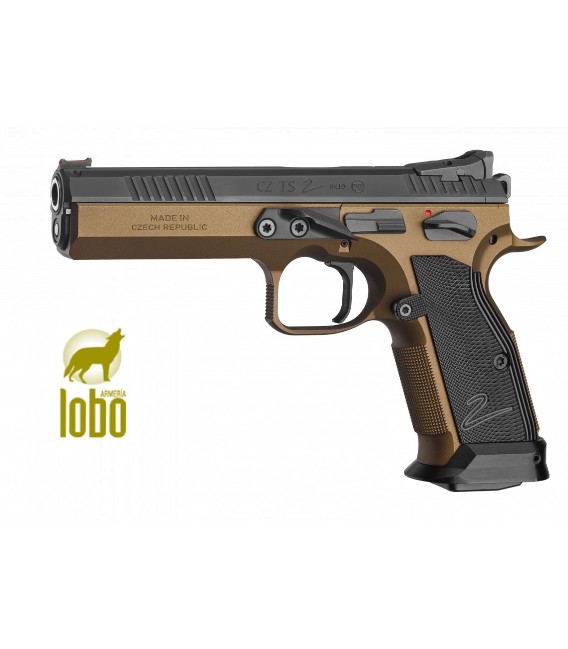 PISTOLA CZ TS 2 DEEP BRONZE CAL/9X19 (CONSULTAR PRECIO)