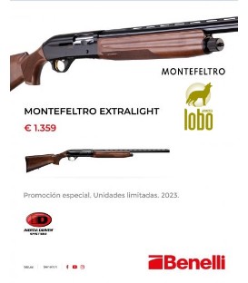 BENELLI MONTEFELTRO EXTRALIGHT CAL/12 CAÑON 66-71 CM