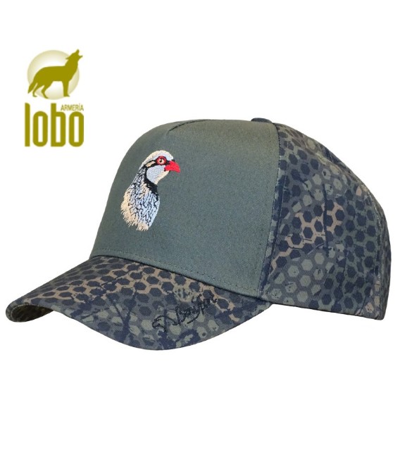 GORRA BENISPORT FOREST PRINT CAQUI PERDIZ REGULABLE