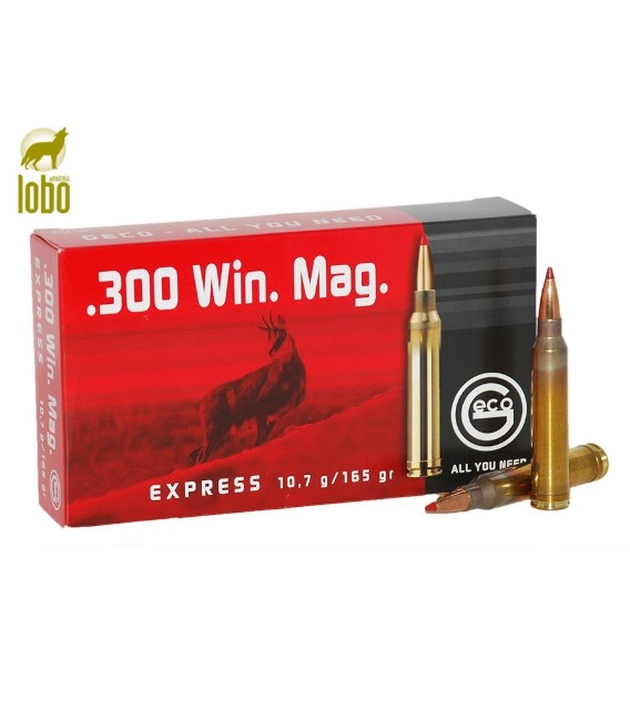 GECO EXPRESS 300 WIN MAG 165G (PUNTA PLASTICO)