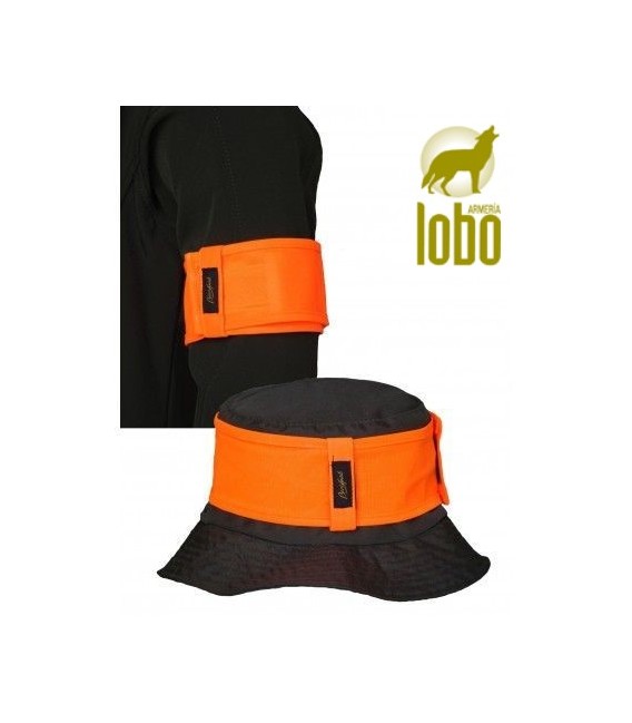 BRAZALETE BENISPORT SEGURIDAD NARANJA REGULABLE