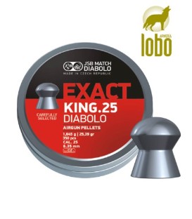 BALINES JSB EXACT KING C/6,35 (350 UNIDADES)