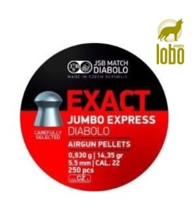 BALINES JSB JUMBO EXACT EXPRESS C/5.5 (250 UNIDADES)