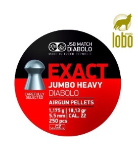 BALINES JSB JUMBO EXACT HEAVY C/5,52 (250 UNIDADES)