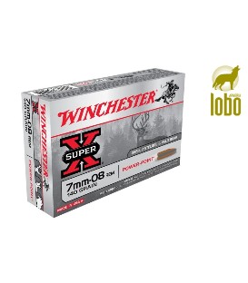 WINCHESTER 7MM-08 POWER POINT 140G