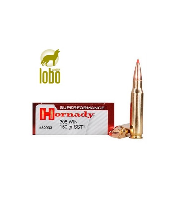 HORNADY 308 WIN 150GR SUPERFORMANCE SST