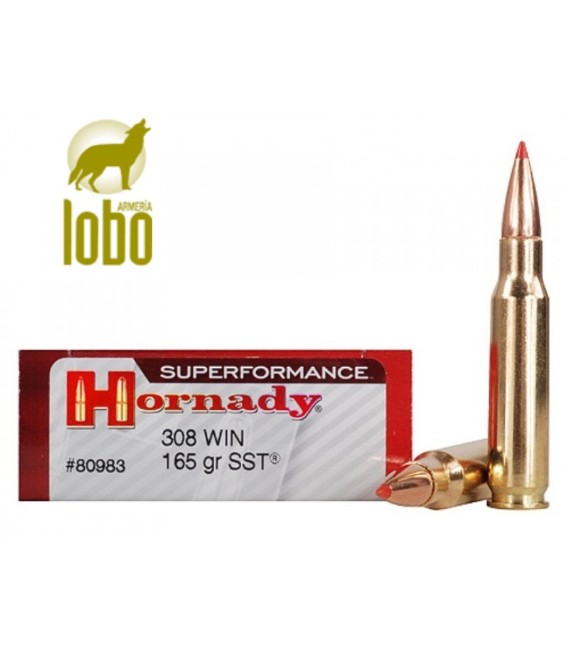 HORNADY 308 WIN 165G SUPERFORMANCE SST