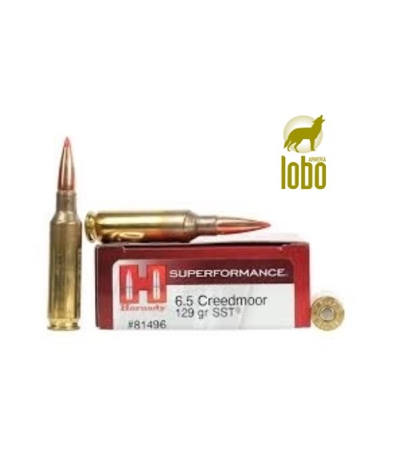 HORNADY 6,5 CREEDMORE 129G SST SUPERFORMANCE