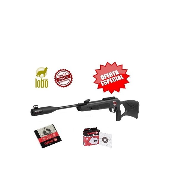 OFERTA!!! CARABINA GAMO G-MAGNUM WHISPER IGT M1 + 1 CAJA BALINES + 25 DIANAS