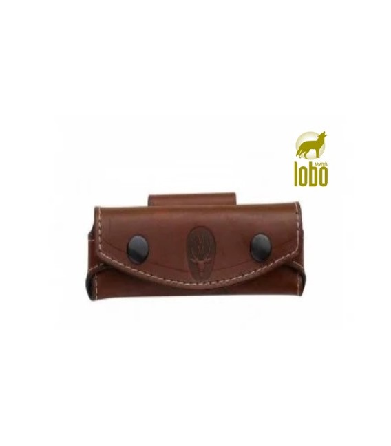 FUNDA NAVAJA MUELA PIEL VAQUETILLA M.F/CART