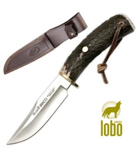 CUCHILLO MUELA CON PUÑO ASTA CIERVO M.BRACO-11A