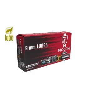 FIOCCHI 9X19 MM PB P. PLOMO TFL GAS CHECK 123G (CAJAS DE 50)