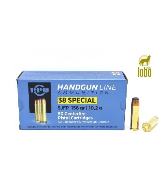 PARTIZAN 38 SPECIAL SJFP 158 GR (CAJAS DE 50)