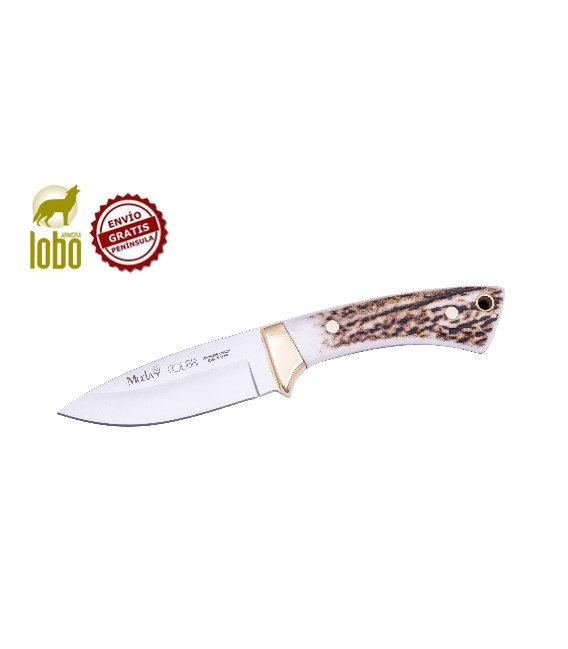 MACHETE MUELA HOJA ENTERIZA CACHAS CIERVO