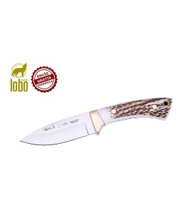 MACHETE MUELA HOJA ENTERIZA CACHAS CIERVO