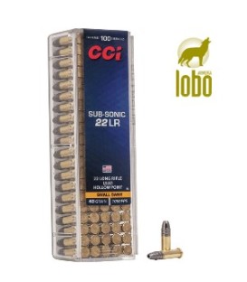 CCI C/22 LR SUBSONIC 40GR HP (CAJAS DE 100)