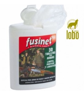 TOALLITAS DE LIMPIEZA PARA ARMAS FUSINET