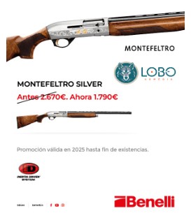 OFERTA!!! BENELLI MONTEFELTRO SILVER C/12 CAÑON 71 CM 