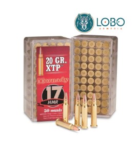 HORNADY 17 HMR VARMINT 20 GR XTP (CAJAS DE 50)