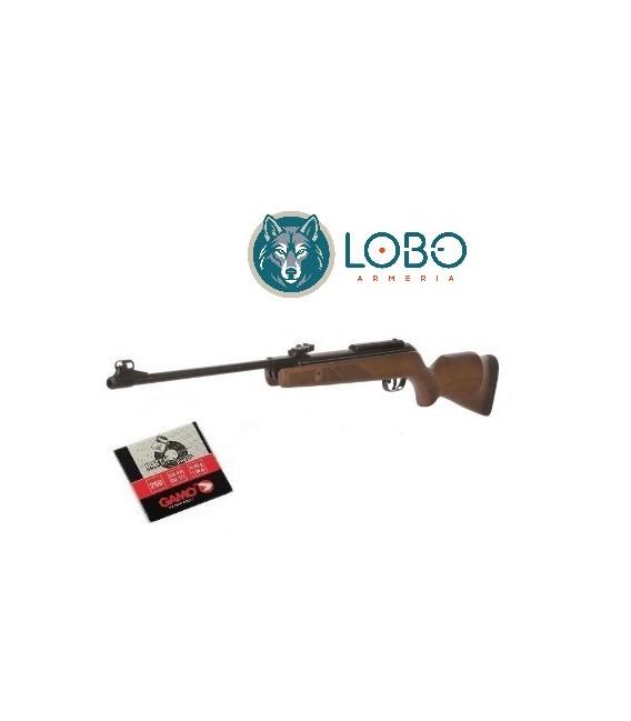 CARABINA GAMO HUNTER 440 + 1 CAJA BALINES + 25 DIANAS